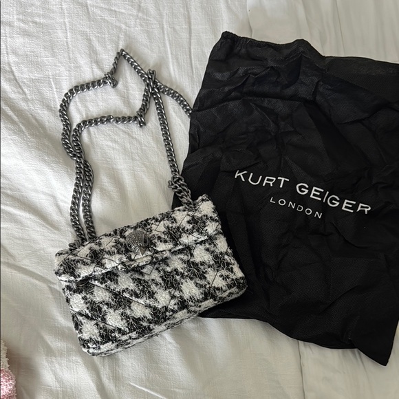 Kurt Geiger Black and White Crossbody Bag - Picture 1 of 1